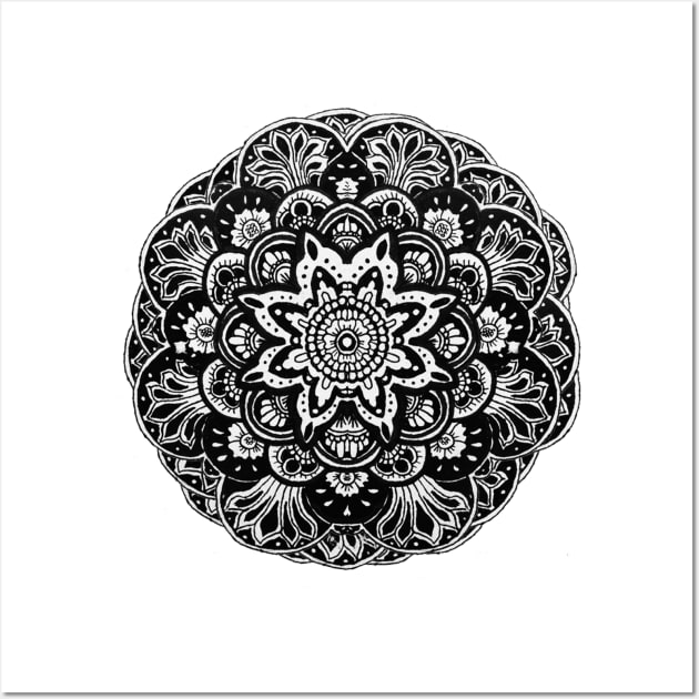 Peace Mandala Wall Art by Luke Gray